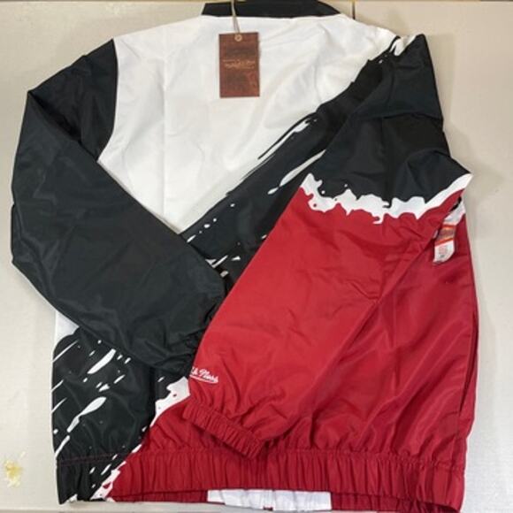 Morehouse College Mitchell & Ness Paintbrush Windbreaker Jacket - Picture 2 of 2